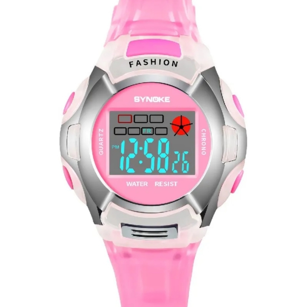 Pink  LED Digital Watch - Picture 9 of 10